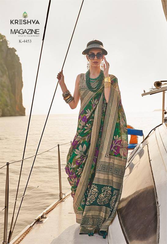 Kreshva magazine Surat saree wholesale market online